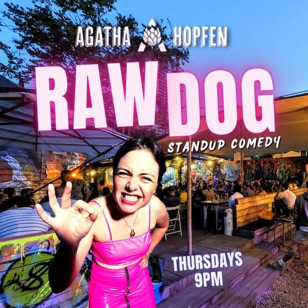 Raw Dog Standup: Openair Comedy in English Thursdays at Agatha Hopfen