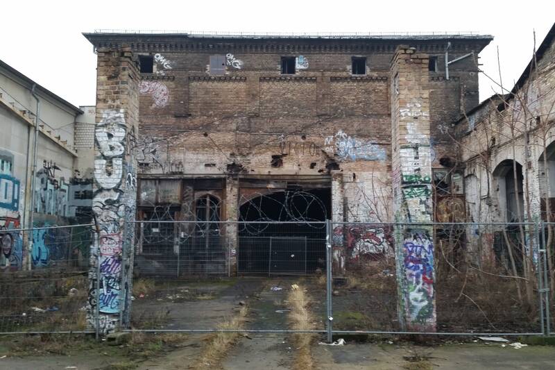 NS-Zwangsarbeit auf dem RAW-Gelände - Ort: Skathalle Berlin