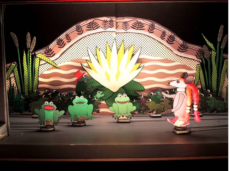 Papiertheater: Das Rübchen und der Mondfrosch - Berliner Märchentage