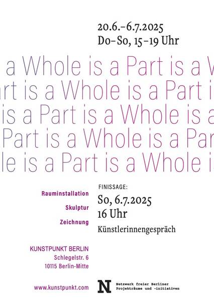 Opening : a Whole is a Whole is a Whole