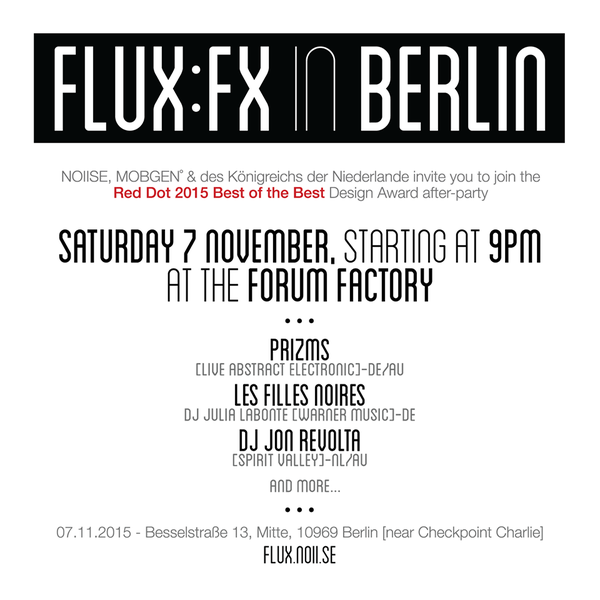 After RED DOT Award Party von FLUX:FX aus den Niederlanden