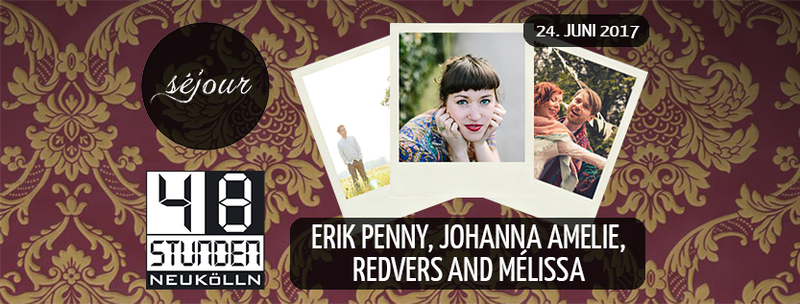 Mit Musik gegen Schatten: Erik Penny, Johanna Amelie, Redvers and Mélissa