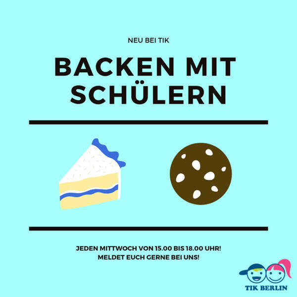 Backen mit Kindern bei Tik e.V.