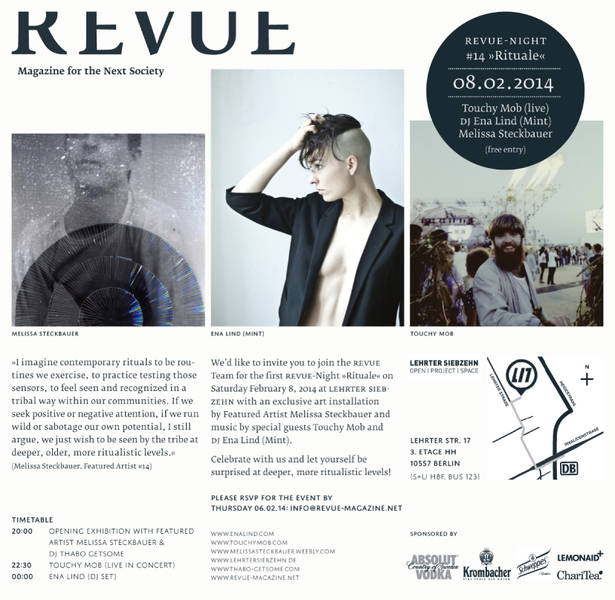 Party, Vernissage und Live-Musik – die REVUE-Night im LEHRTER SIEBZEHN!