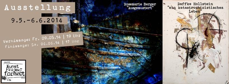 Vernissage: Daffke Hollstein und Rosemarie Berger