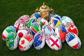 Quarterfinals Rugby World Cup Ireland - Argentina and Australia - Scotland in Berlin Kreuzberg
