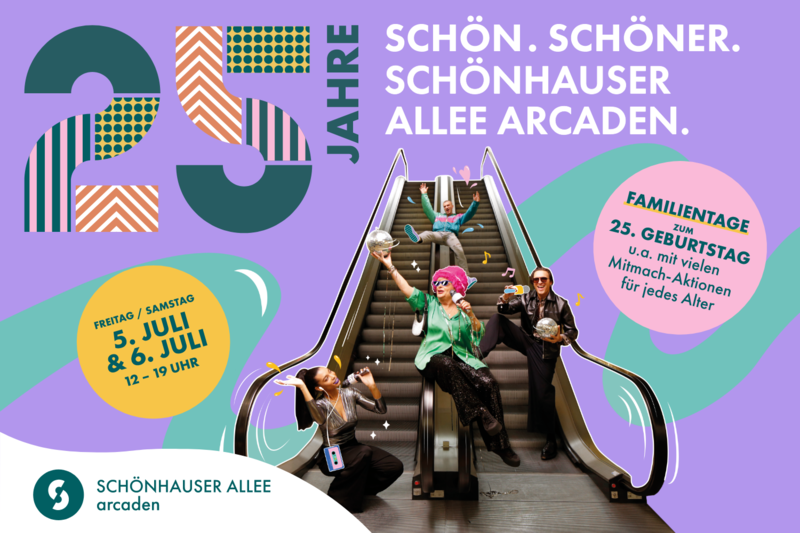 Family first! Schönhauser Allee Arcaden feiern 25. Jubiläum - Familientage und Bürgerdialog mit Pankows Bürgermeisterin