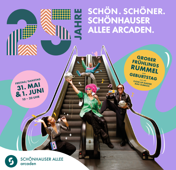 Frühlingsrummel im Rahmen des 25. Jubiläums der Schönhauser Allee Arcaden