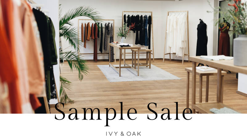 IVY & OAK SAMPLE SALE 