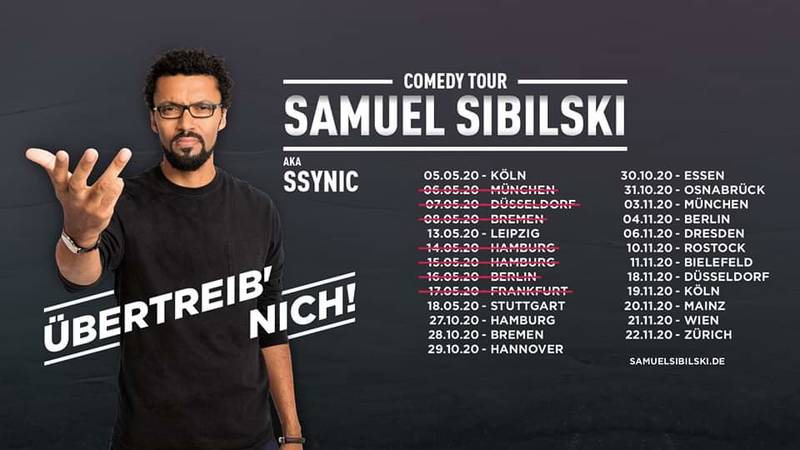 Stand-up Comedy: 2x Samuel Sibilski SOLO PREVIEW