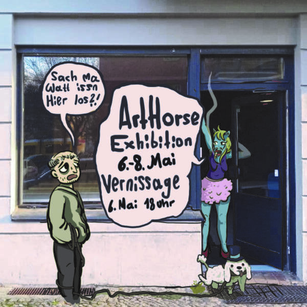 Art Horse Comic Ausstellung!