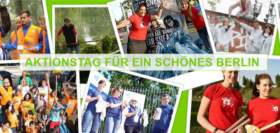 Aktionstag für ein schönes Berlin - wir machen den Spielplatz Adolfstr. wieder schön