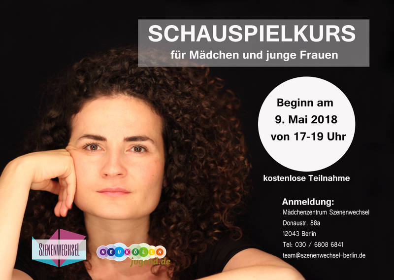 SCHAUSPIELKURS für Mädchen und junge Frauen