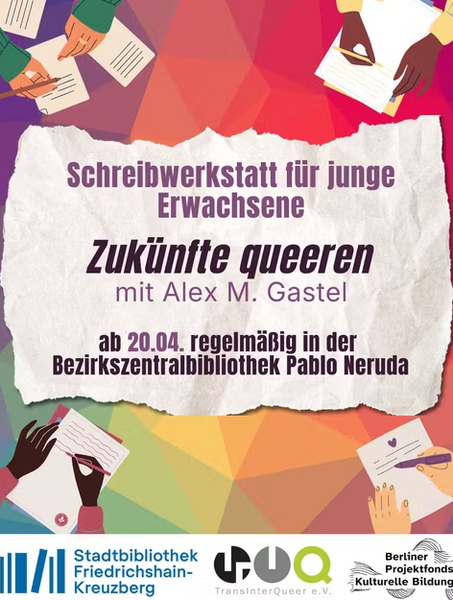 Zukünfte queeren – Schreibwerkstatt für junge Erwachsene