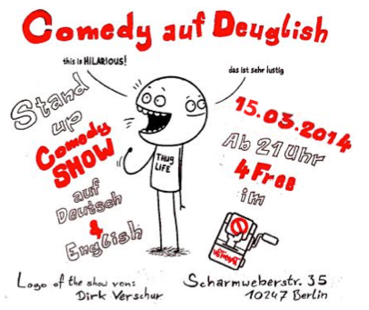 Comedy auf Deuglish _ 2014 : Let's Get Started!