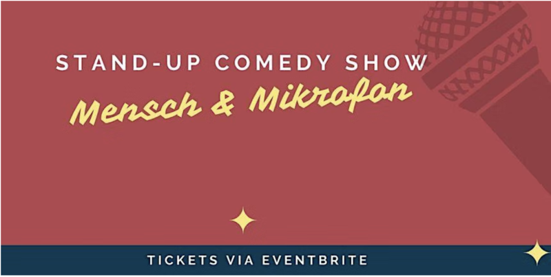 Stand-up Comedy • F-Hain • 20:30 • "Mensch & Mikrofon" – die Stand-up-Comedy-Show im The Wall am Boxi