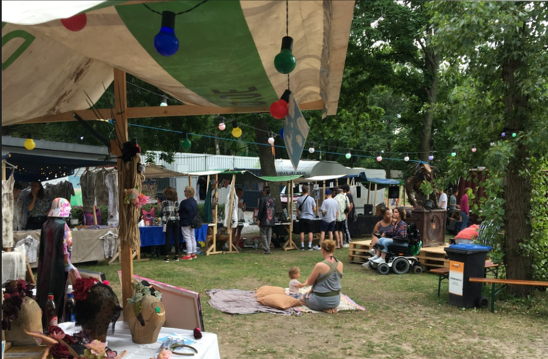 Kunstmarkt:  "Geiler Scheiss" Berliner Berg Brauerei - Performance, Musik, Food
