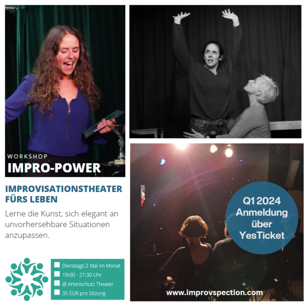 Workshop Impro-Power: Improvisationstheater fürs Leben