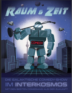 Gratis Stand-up Comedy-Show | Profis & Newcomer | ab 19:30 Uhr | "Raum & Zeit" im Interkosmos