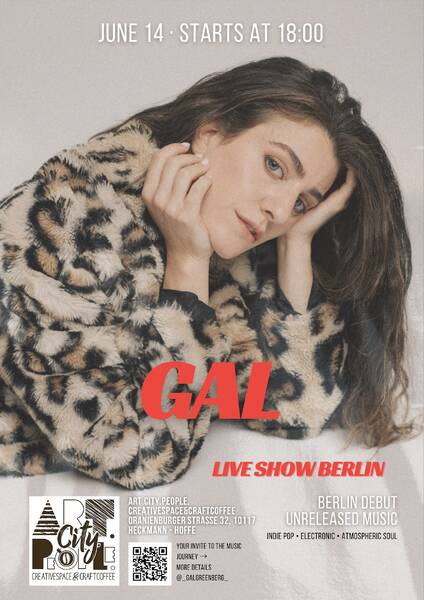 Gal Greenberg Live Show at Art City People