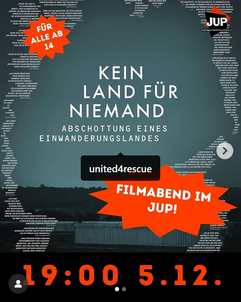 Filmvorführung: Kein Land für niemand 