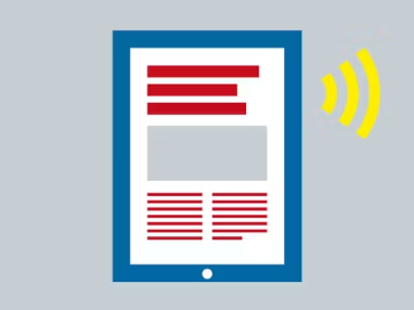E-Book-Reader Sprechstunde