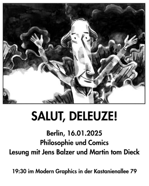 "Salut, Deleuze!" Philosophie und Comics