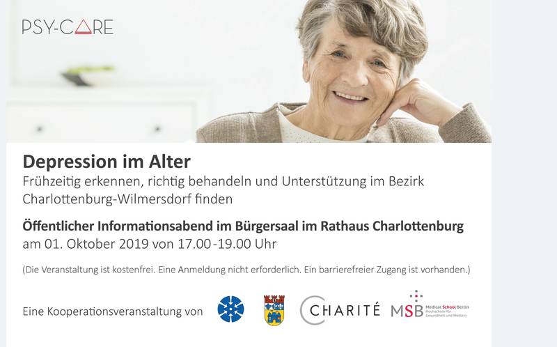 Informationsabend Depression im Alter