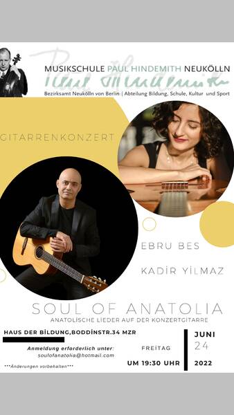 Gitarrenkonzert "Soul of Anatolia "