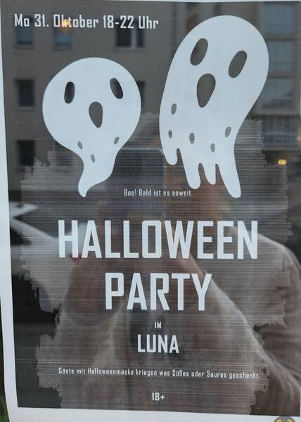 Pub Halloween Party 31st Oct (18+, West Berlin)