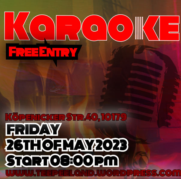 Live-Karaoke-Open-Air mit KJ am Ostbahnof