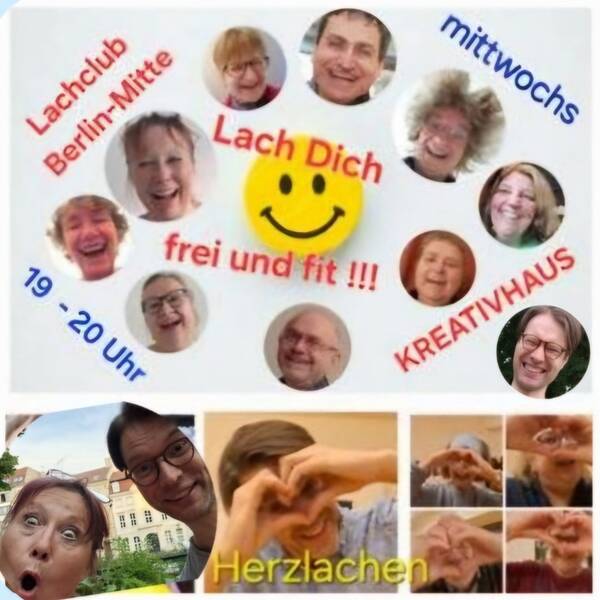 Lachyoga im Kreativhaus auf der Fischerinsel 