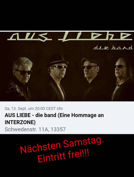 Pudelko & Interzone Tribute Konzert im Wedding