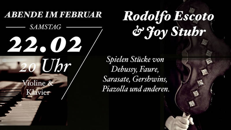 Tipp: Klassikkonzert mit Rodolfo Escoto & Joy Stuhr