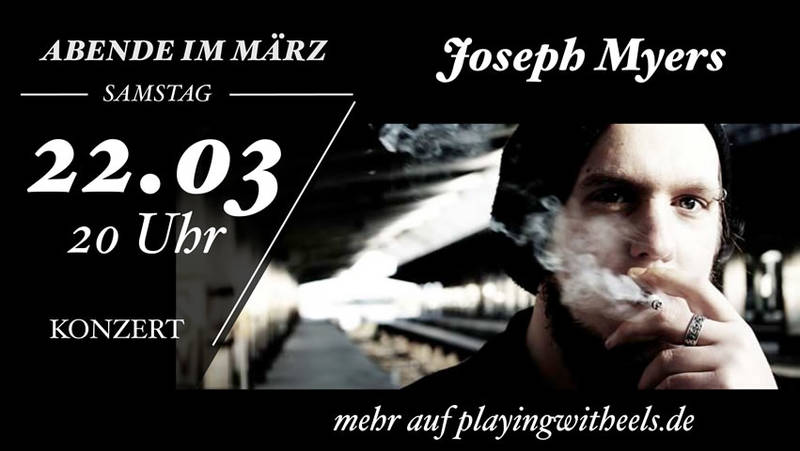 Konzerttipp: Joseph Myers "Ain't No Before" Akustikduo