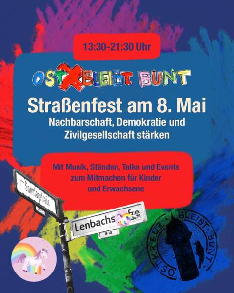 Straßenfest Ostkreuz bleibt bunt