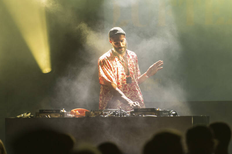 Ben Olayinka. Durchlüften - Open Air im Schlüterhof. Konzerte, DJ-Sets