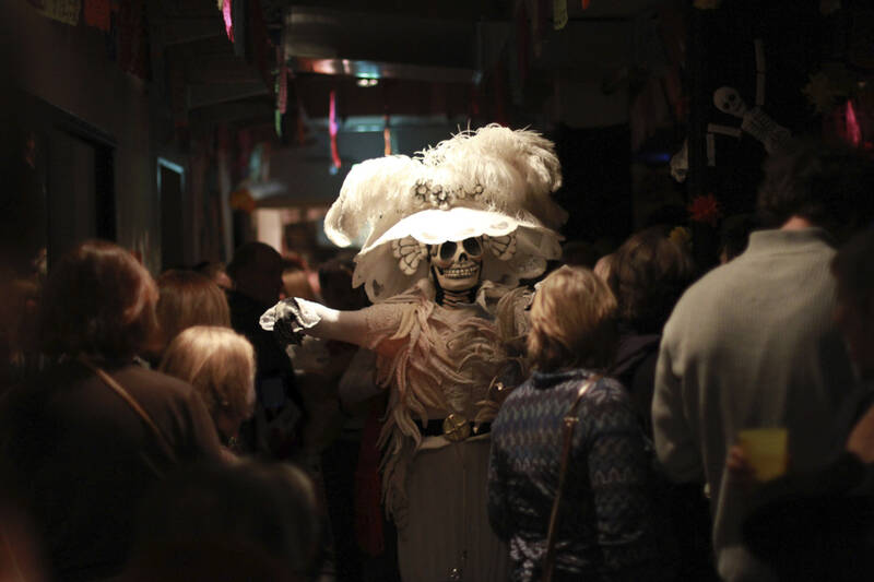 La Catrina. Fiesta de Día de Muertos - Mexikanisches Totenfest