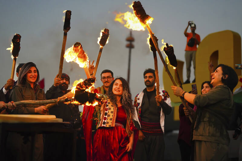 Newroz Feuer