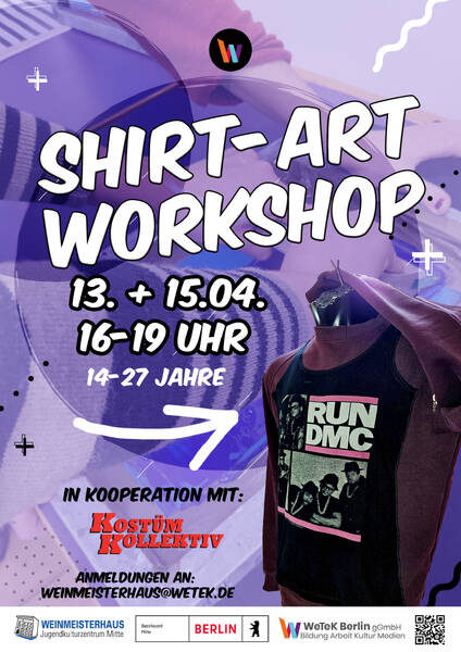Shirt Art - Siebdruck und T-Shirt-Upcycling -Workshop