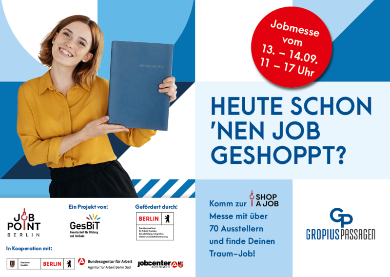 Jobmesse - “Shop a Job” in den Gropius Passagen