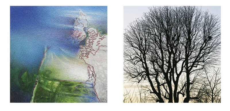 Ausstellung - inter_mezzo 11 - Doris Hinzen-Röhrig - Malerei + Zeichnung; Silvia Sinha - Fotografie
