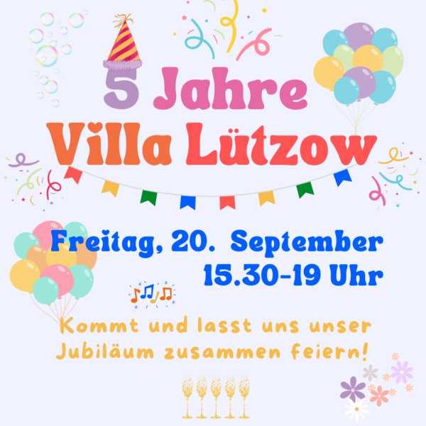Fest 5 Jahre Villa Lützow