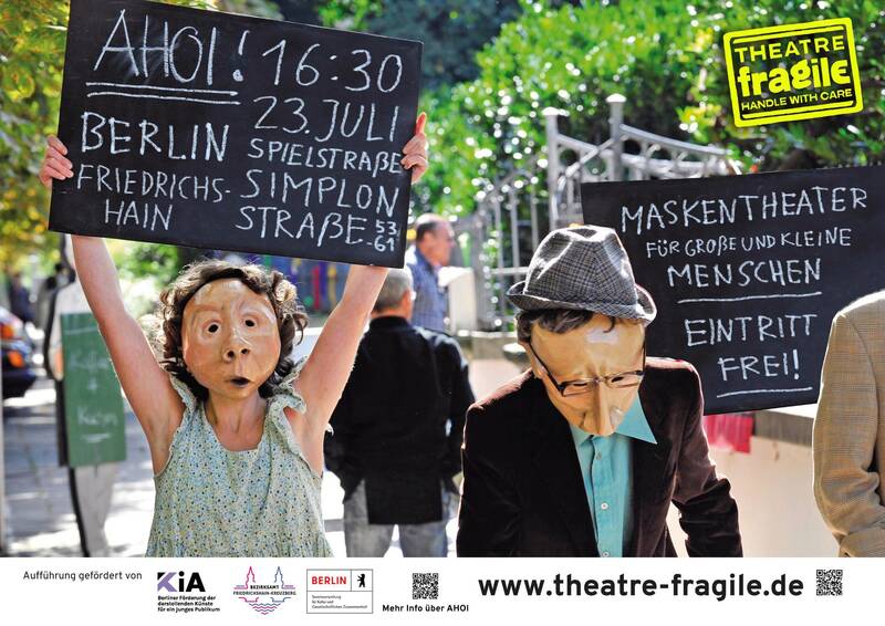 AHOI! Poetische Komik des Alltags Maskentheater