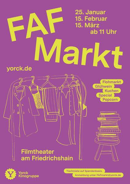 Flohmarkt im FAF  (fällt aus, 15.3. wieder)