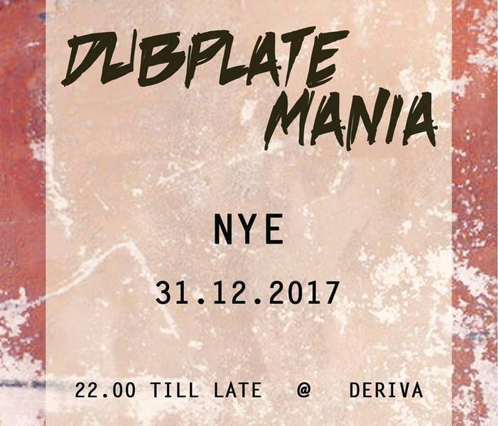 Dubplate Mania NYE Special Edition