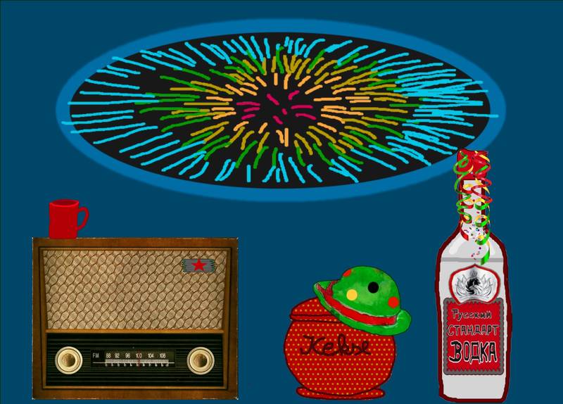 Papiertheater: Silvester-Überraschungs-Vorstellung!