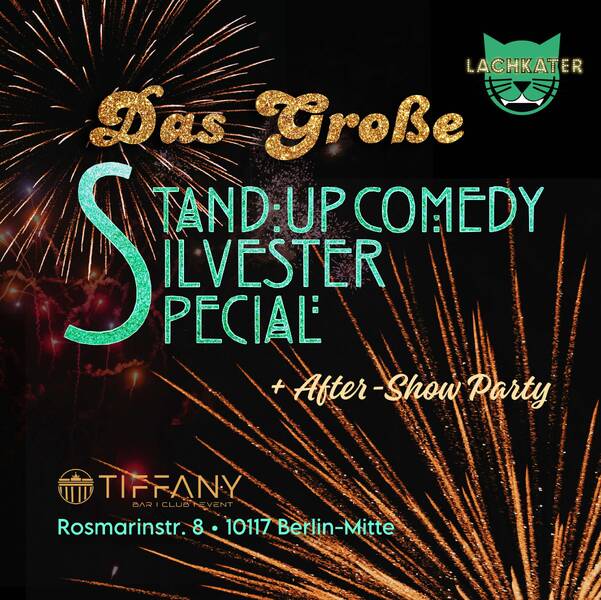 100% RABATT mit CODE • Stand Up Comedy Silvester Special