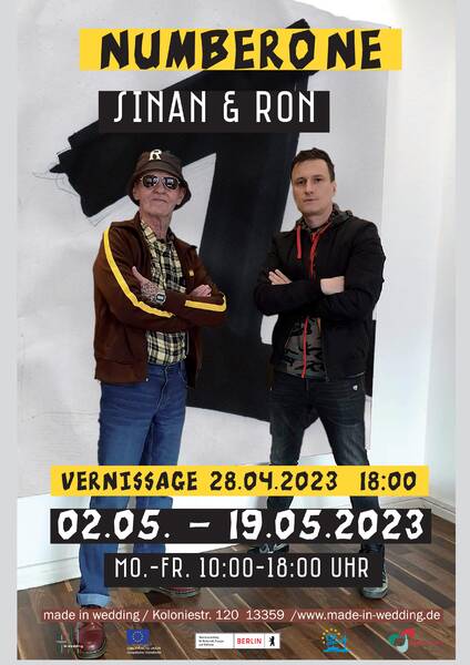 Vernissage "NumberOne" - Zeichnungen und Gemälde von Ron Gerlach und Sinan Dur