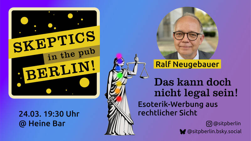 Esoterik-Werbung aus rechtlicher Sicht / Skeptics in the Pub